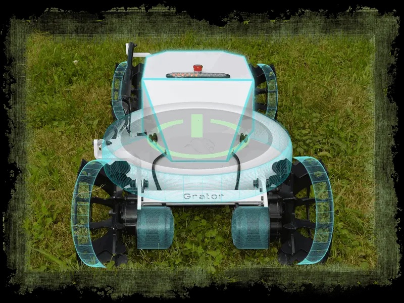 robot trinciaerba radiocomandato grator