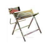 Cavalletto con attacco motosega