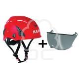 Casco elmetto forestale Kask Plasma AQ - EN 397 - Step I Fumè