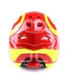 Casco elmetto forestale Pfanner Protos - EN 397 - Rosso/Giallo