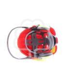 Casco elmetto forestale Pfanner Protos - EN 397 - Rosso/Giallo